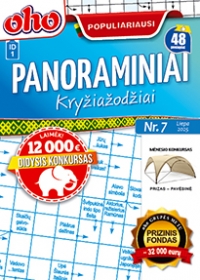 ID 1 oho Populiariausi panoraminiai kryžiažodžiai
